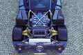 Pagani Zonda S 7.3 bleu moteur