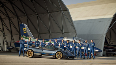 Pagani Zonda Tricolore - avec pilotes