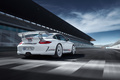Porsche 911 GT3 RS 4.0 - blanche - 3/4 arrière droit