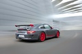 Porsche 911 GT3 RS - gris/rouge - 3/4 arrière droit