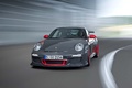 Porsche 911 GT3 RS - gris/rouge - 3/4 avant gauche