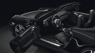 Porsche 997 Black Edition Cabriolet intérieur