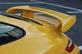 Porsche 997 GT2 jaune aileron