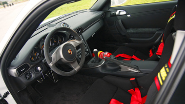 Porsche 997 GT3 MkII blanc intérieur