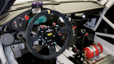 Porsche 997 GT3 RSR blanc tableau de bord