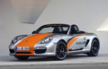Porsche Boxster E - 3/4 avant gauche