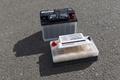 Porsche Cayman R rouge batteries Porsche