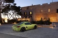 Porsche Cayman R vert 3/4 arrière droit 4