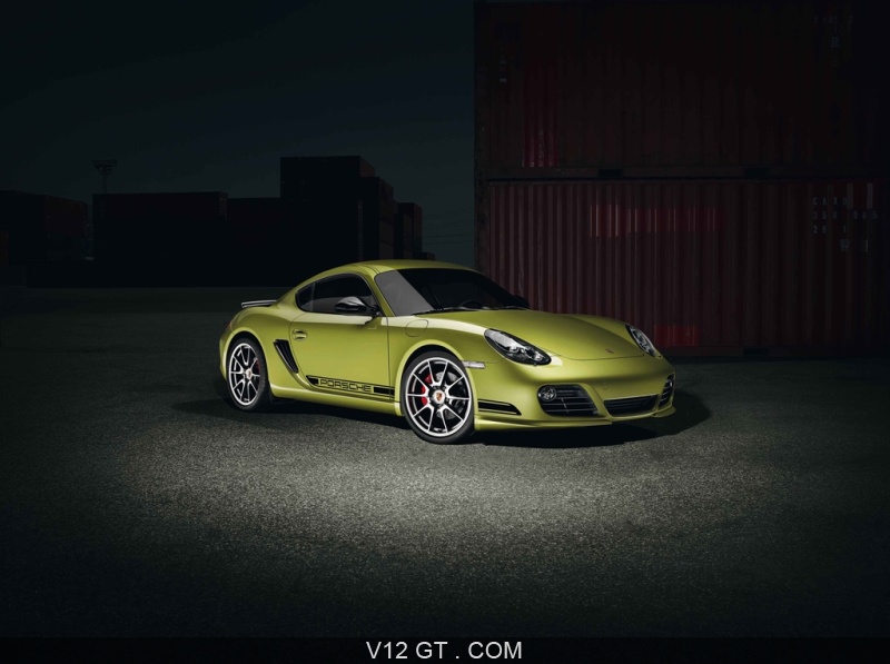 Porsche cayman green