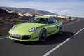 Porsche Cayman R vert 3/4 avant gauche travelling 