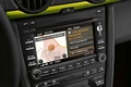 Porsche Cayman R vert console centrale