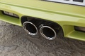 Porsche Cayman R vert échappements