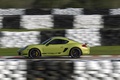 Porsche Cayman R vert filé