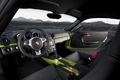 Porsche Cayman R vert intérieur