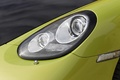 Porsche Cayman R vert phare avant 2