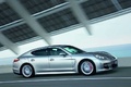 Porsche Panamera Turbo Grise Profil