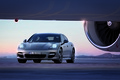 Porsche Panamera Turbo S - grise - avant gauche