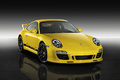 Porsche Tequipement - 911 Jaune 3/4 avant droit