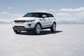 Range Rover Evoque - blanc - 3/4 avant gauche