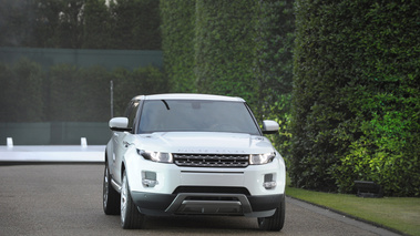 Range Rover Evoque - blanc - face avant