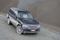 Range Rover Supercharged noir 3/4 avant droit penché vue de haut