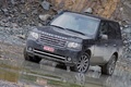 Range Rover Supercharged noir 3/4 avant gauche penché 3