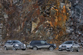 Range Rover Supercharged noir & BMW X6 M anthracite & Mercedes ML63 AMG noir 2