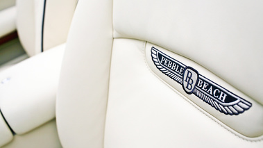 Rolls-Royce Drophead Coupe Pebble Beach - logo sièges