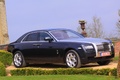Rolls Royce Ghost grise 3/4 avant (2). 