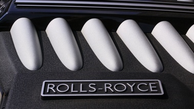 Rolls-Royce Ghost grise vue moteur (3).