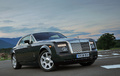 Rolls Royce Phantom Coupe anthracite 3/4 avant droit penché