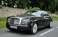 Rolls Royce Phantom Coupe anthracite 3/4 avant gauche travelling