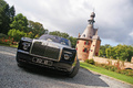Rolls Royce Phantom Drophead Coupe noir face avant penché