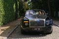 Rolls Royce Phantom Drophead Coupe noir face avant travelling 3
