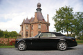 Rolls Royce Phantom Drophead Coupe noir profil capotée