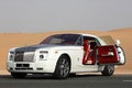 Rolls Royce Phantom Drophead Coupe Shaheen - 3/4 avant gauche, porte ouverte