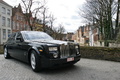 Rolls Royce Phantom / noire /  3/4 avant gauche 