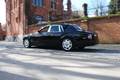 Rolls Royce Phantom / noire / dynamique profil 3/4 arrière 
