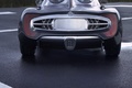 Spyker C12 Zagato anthracite face arrière debout