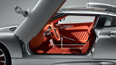 Spyker C8 Aileron gris intérieur