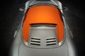 Spyker C8 Aileron Spyder gris capote vue du dessus