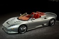 Spyker C8 Aileron Spyder - grise - 3/4 avant gauche