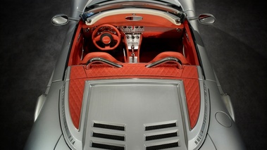 Spyker C8 Aileron Spyder - grise - cockpit