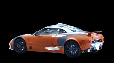 Spyker C8 Laviolette LM85 3/4 arrière gauche