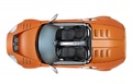 Spyker C8 spider orange  haut