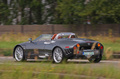 Spyker C8 Spyder anthracite Anvers 3/4 arrière gauche filé