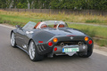 Spyker C8 Spyder anthracite Anvers 3/4 arrière gauche travelling