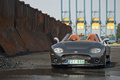 Spyker C8 Spyder anthracite Anvers charbon face avant