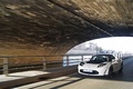 Tesla Roadster Sport blanc 3/4 avant gauche travelling 3