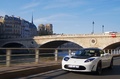 Tesla Roadster Sport blanc 3/4 avant gauche travelling 7